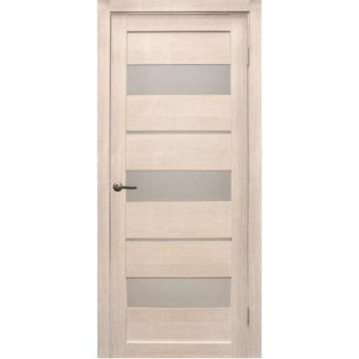 Дверь межкомнатная Дубрава Сибирь Форет лайт Параллель Лиственница кремовая, зеркало